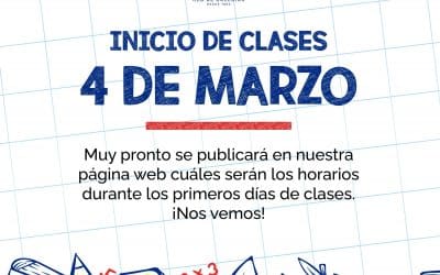 Inicio de Clases año 2024 en el AML